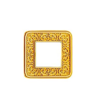 Рамка на 1 пост FEDE EMPORIO, bright gold FD01371OB