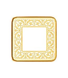 Рамка на 1 пост гор/верт FEDE EMPORIO, gold white patina FD01371OP