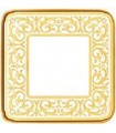 Рамка на 1 пост гор/верт FEDE EMPORIO, gold white patina FD01371OP