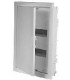 Legrand Nedbox Шкаф встраиваемый 2х12+4 пластиковая дверь 1412