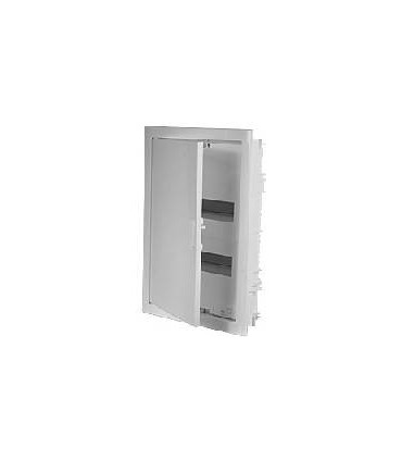 Legrand Nedbox Шкаф встраиваемый 2х12+4 пластиковая дверь 1412
