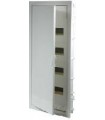 Legrand Nedbox Шкаф встраиваемый 4х48+8 металлическая дверь, белый 1434