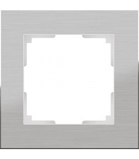 Рамка на 1 пост Werkel, алюминий WL11-Frame-01 A