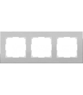 Рамка на 3 поста Werkel, алюминий WL11-Frame-03 A