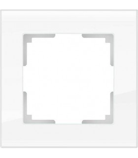 Рамка на 1 пост Werkel Favorit, белый матовый WL01-Frame-01WM