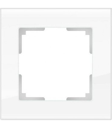Рамка на 1 пост Werkel Favorit, белый матовый WL01-Frame-01WM