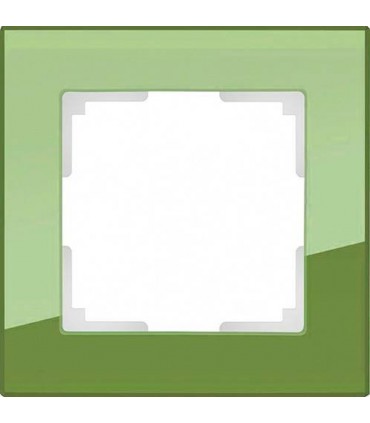 Рамка на 1 пост Werkel Favorit, фисташковый WL01-Frame-01F