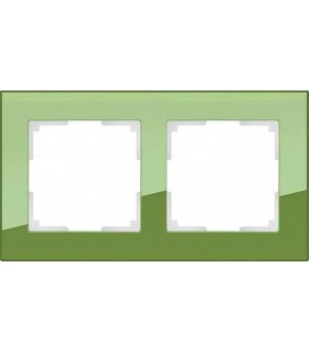 Рамка на 2 поста Werkel Favorit, фисташковый WL01-Frame-02F