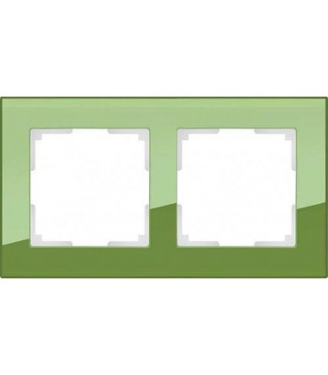 Рамка на 2 поста Werkel Favorit, фисташковый WL01-Frame-02F