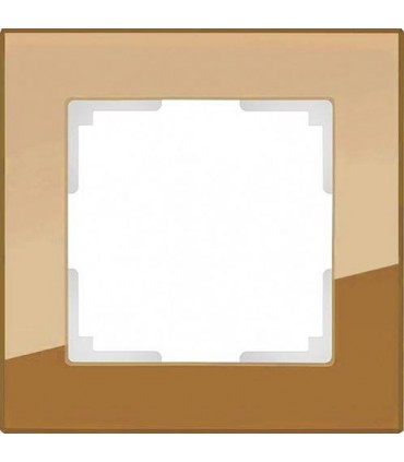 Рамка на 1 пост Werkel Favorit, бронзовый WL01-Frame-01BR