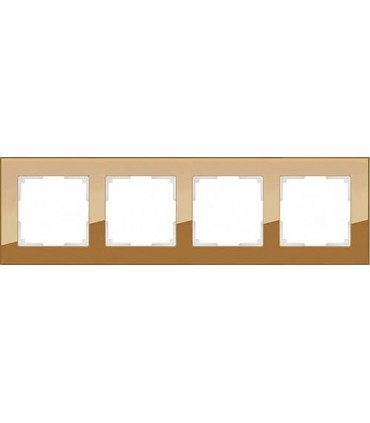 Рамка на 4 поста Werkel Favorit, бронзовый WL01-Frame-04BR
