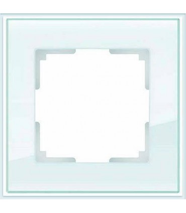 Рамка на 1 пост Werkel Favorit, натуральное стекло WL01-Frame-01