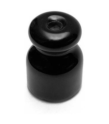 Кабельный изолятор Salvador, фарфор графит {PRODUCT_REFERENCE}