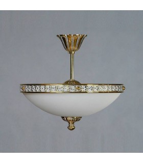Потолочный светильник AMBIENTE by BRIZZI серия TOLEDO, 02155/35 PL WP, белая патина 02155/35 PL WP