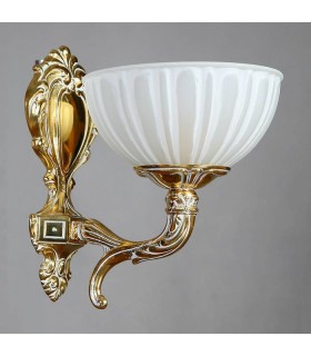 Бра AMBIENTE by BRIZZI серия VALENCIA, 02227/1 WP, белая патина 02227/1 WP