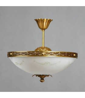 Потолочный светильник AMBIENTE by BRIZZI серия MERIDA, 0848/40 PL AB, матовая бронза 0848/40 PL AB