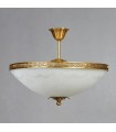 Потолочный светильник AMBIENTE by BRIZZI серия MERIDA, 0848/50 PL AB, матовая бронза 0848/50 PL AB