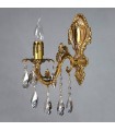Бра AMBIENTE by BRIZZI серия GRANADA, 2118/1 AB Tear drop, матовая бронза 2118/1 AB Tear drop
