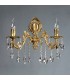 Бра AMBIENTE by BRIZZI серия GRANADA, 2118/2 AB Tear drop, матовая бронза 2118/2 AB Tear drop