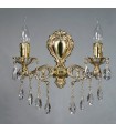 Бра AMBIENTE by BRIZZI серия LEON, 2128/2 WP Tear Drop, белая патина 2128/2 WP Tear Drop
