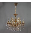 Люстра AMBIENTE by BRIZZI серия LEON, 2128/6 WP Tear Drop, белая патина 2128/6 WP Tear Drop