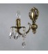 Бра AMBIENTE by BRIZZI серия BENISA, 2226/1 PB Tear Drop, блестящая бронза 2226/1 PB Tear Drop