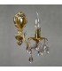 Бра AMBIENTE by BRIZZI серия BENISA, 2226/1 WP Tear Drop, белая патина 2226/1 WP Tear Drop