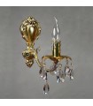 Бра AMBIENTE by BRIZZI серия BENISA, 2226/1 WP Tear Drop, белая патина 2226/1 WP Tear Drop