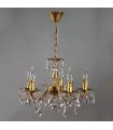 Люстра AMBIENTE by BRIZZI серия BENISA, 2226/5 AB Tear Drop, матовая бронза 2226/5 AB Tear Drop