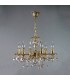 Люстра AMBIENTE by BRIZZI серия BENISA, 2226/6 WP Tear Drop, белая патина 2226/6 WP Tear Drop
