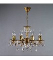 Люстра AMBIENTE by BRIZZI серия BENISA, 2226/8 AB Tear Drop, матовая бронза 2226/8 AB Tear Drop