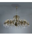 Люстра AMBIENTE by BRIZZI серия BENISA, 2226/30 PB Tear Drop, блестящая бронза 2226/30 PB Tear Drop