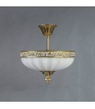 Потолочный светильник AMBIENTE by BRIZZI серия LUGO, 8539/30 PL WP, белая патина 8539/30 PL WP