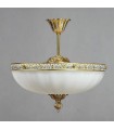 Потолочный светильник AMBIENTE by BRIZZI серия LUGO, 8539/40 PL WP, белая патина 8539/40 PL WP