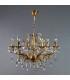Люстра AMBIENTE by BRIZZI серия FERRO, 8828/6 AB Tear Drop, матовая бронза 8828/6 AB Tear Drop