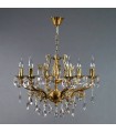 Люстра AMBIENTE by BRIZZI серия FERRO, 8828/6 AB Tear Drop, матовая бронза 8828/6 AB Tear Drop
