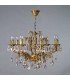 Люстра AMBIENTE by BRIZZI серия FERRO, 8828/8 AB Tear Drop, матовая бронза 8828/8 AB Tear Drop