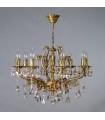 Люстра AMBIENTE by BRIZZI серия FERRO, 8828/8 AB Tear Drop, матовая бронза 8828/8 AB Tear Drop