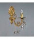 Бра AMBIENTE by BRIZZI серия ALICANTE, 8888/1 AB Tear drop, матовая бронза 8888/1 AB Tear drop