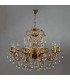 Люстра AMBIENTE by BRIZZI серия ALICANTE, 8888/10 AB Tear drop, матовая бронза 8888/10 AB Tear drop