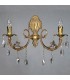 Бра AMBIENTE by BRIZZI серия ALICANTE, 8888/2 AB Tear drop, матовая бронза 8888/2 AB Tear drop