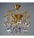 Потолочный светильник AMBIENTE by BRIZZI серия ALICANTE, 8888/3 PL AB Tear drop, матовая бронза 8888/3 PL AB Tear Drop
