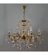 Люстра AMBIENTE by BRIZZI серия ALICANTE, 8888/6 AB Tear drop, матовая бронза 8888/6 AB Tear drop