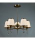Люстра BRIZZI MODERN, MA 01625CA/005 BC, бронза/крем MA 01625CA/005 BC