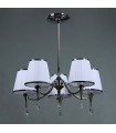 Люстра BRIZZI MODERN, MA 01625CA/005 C, хром/белый MA 01625CA/005 C