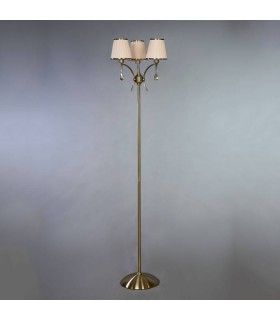 Торшер BRIZZI MODERN, MA 01625F/003 BC, бронза/крем MA 01625F/003 BC