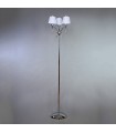 Торшер BRIZZI MODERN, MA 01625F/003 C, хром/белый MA 01625F/003 C
