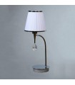 Настольная лампа BRIZZI MODERN, MA 01625T/001 C, хром/белый MA 01625T/001 C