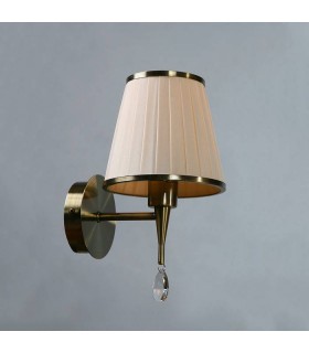 Бра BRIZZI MODERN, MA 01625W/001 BC, бронза/крем MA 01625W/001 BC