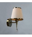 Бра BRIZZI MODERN, MA 01625W/001 BC, бронза/крем MA 01625W/001 BC